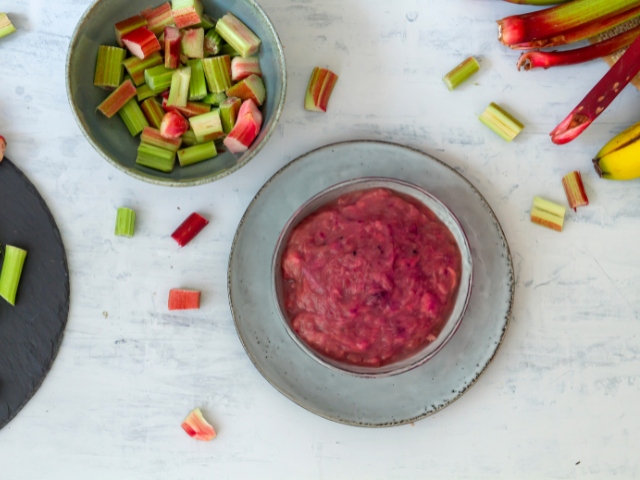 Recette compote rhubarbe
